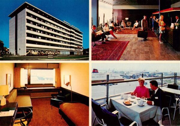 Frederikshavn DK Hotel Jutlandia Empfang Restaurant Terrasse Fremdenzimmer