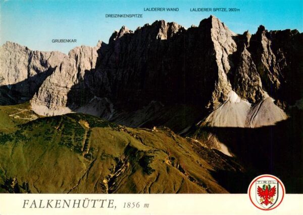 Hinterriss Tirol AT Falkenhuette des DAV Adolf-Sotier-Haus Berghaus Karwendelgeb