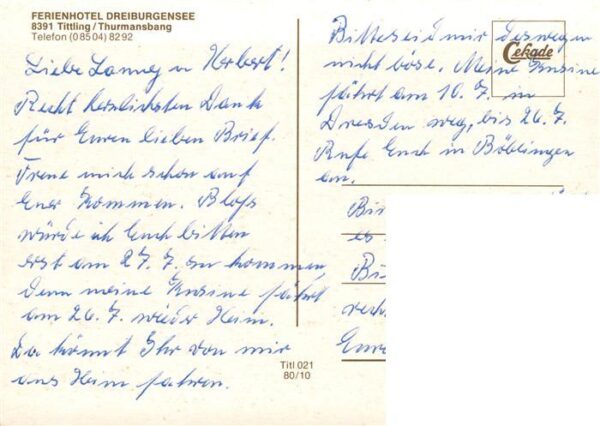 Thurmansbang Ferienhotel Dreiburgensee – Bild 2