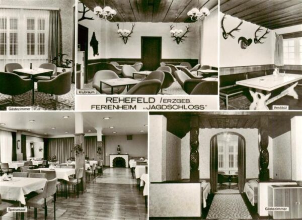 Rehefeld-Zaunhaus Altenberg Ferienheim Jagdschloss Gaestezimmer Klubraum Vestibu