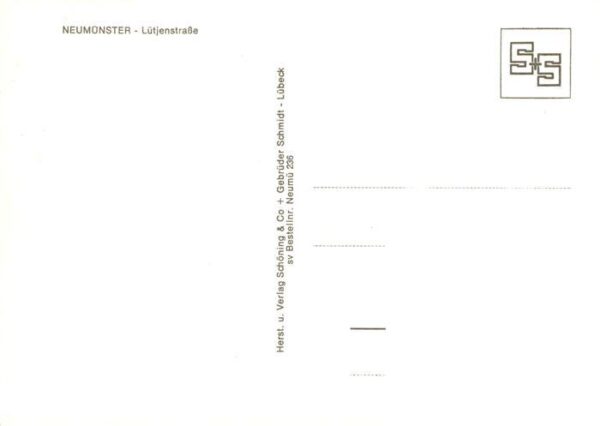 Neumuenster  Schleswig-Holstein Luetjenstrasse – Bild 2