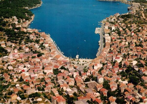 Mali Losinj Croatia Fliegeraufnahme