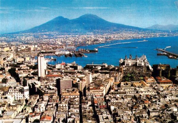 Napoli Neapel IT Veduta della citta dalla Certosa di San Martino
