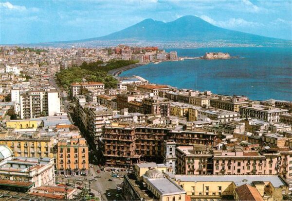 Napoli Neapel IT Fliegeraufnahme
