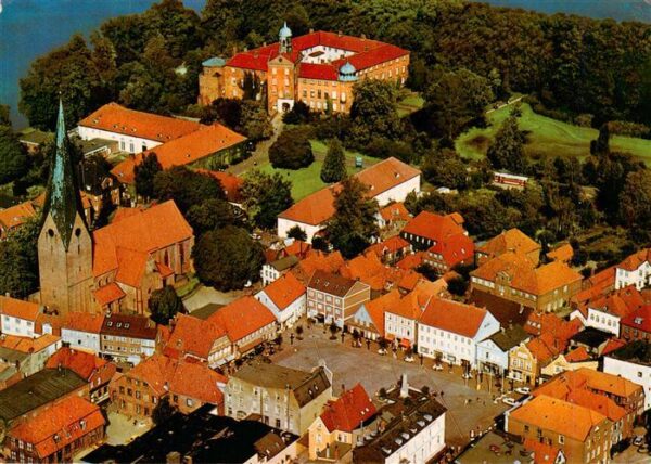 Eutin Rosenstadt Fliegeraufnahme