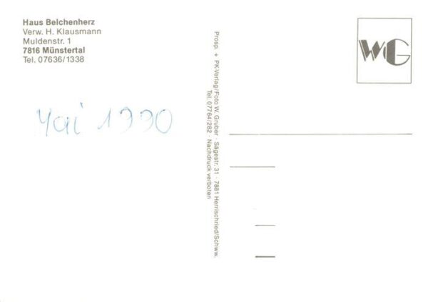 Muenstertal  Schwarzwald Haus Belchenherz – Bild 2