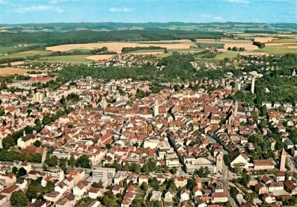 Ravensburg  Wuerttemberg Fliegeraufnahme