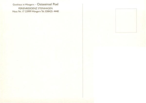 Insel Poel Gutshaus in Wangern Fliegeraufnahme – Bild 2