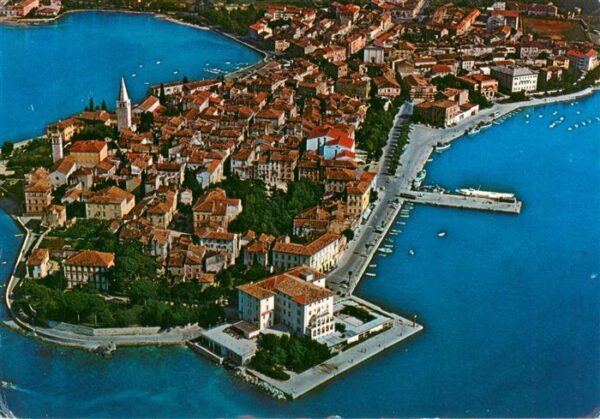 Porec Croatia Fliegeraufnahme
