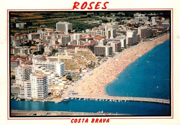 Roses Costa Brava ES Sta Margarita y Salata Vue aerienne