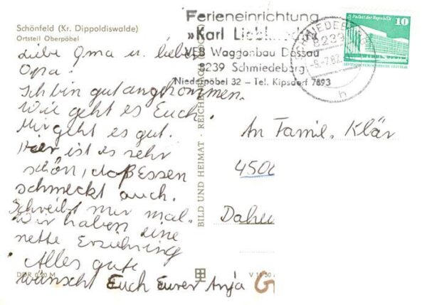 Schoenfeld Dippoldiswalde Osterzgebirge OT Oberpoebel Vesperstuebel Gastraeume – Bild 2