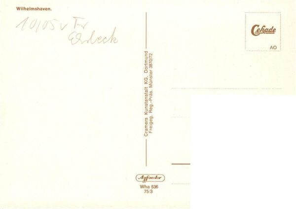 Wilhelmshaven Fliegeraufnahme – Bild 2