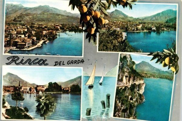 Riva  del Garda IT Panorama Teilansichten