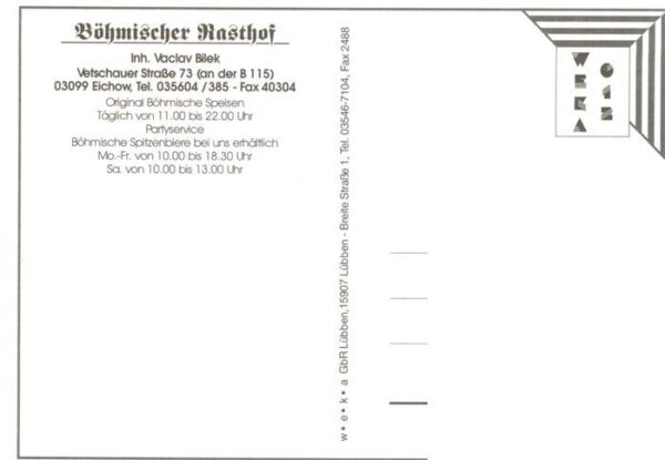 Eichow Boehmischer Rasthof Gaststube Kueche – Bild 2