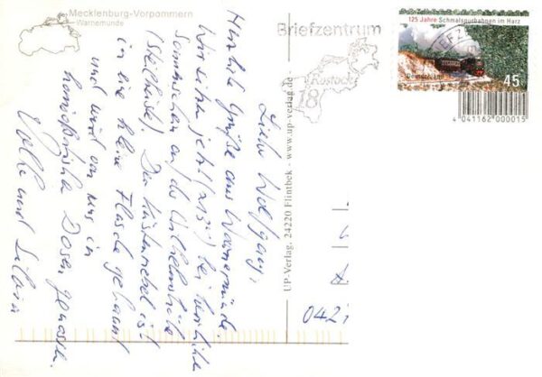 Warnemuende Ostseebad Fliegeraufnahme – Bild 2