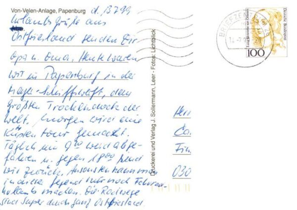 Papenburg Ems Von Velen Anlage Teilansichten – Bild 2