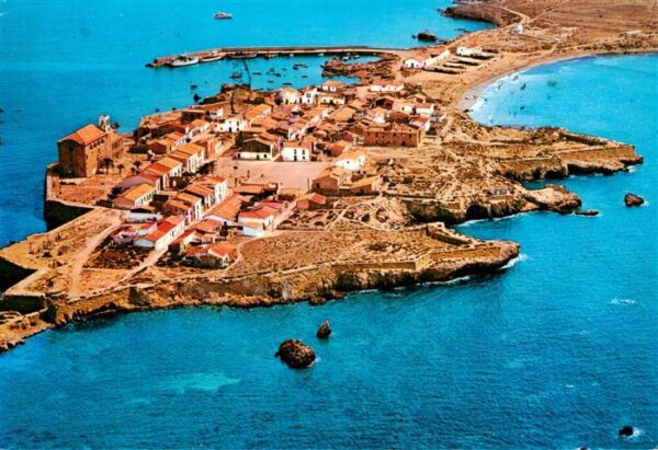 Isla de Tabarca ES Fliegeraufnahme