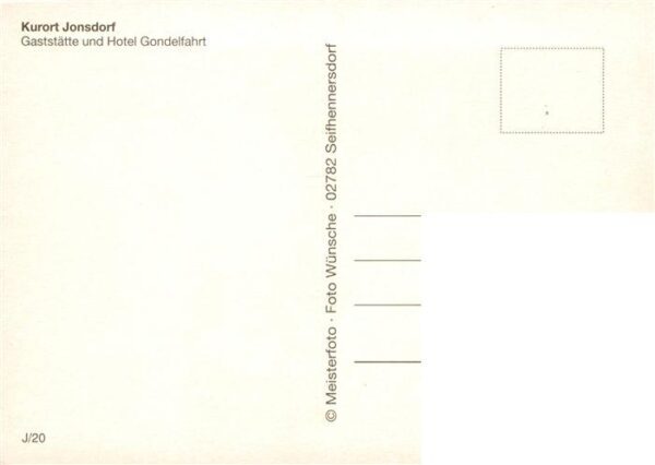 Jonsdorf Saechsische Schweiz Gaststaette und Hotel Gondelfahrt – Bild 2