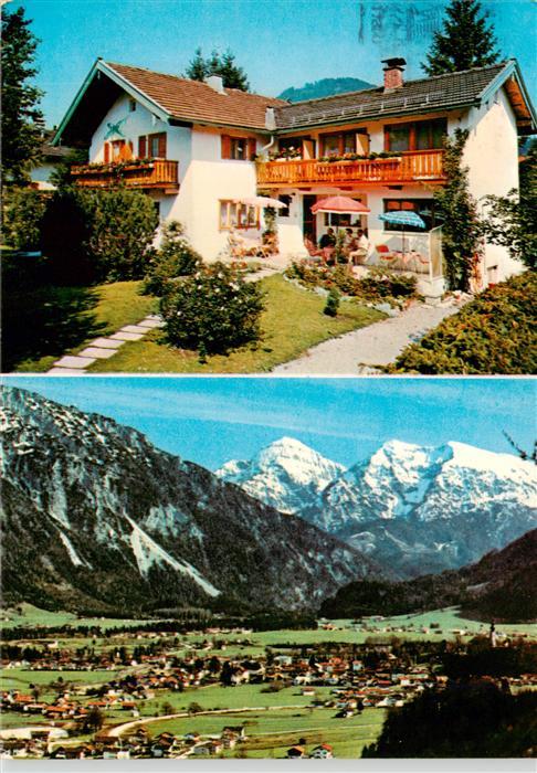 Ruhpolding Haus Greiner Panorama