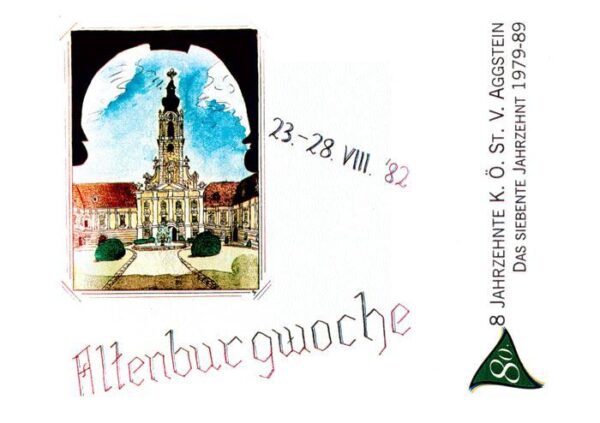 St Poelten Altenburgwoche Schloss KoeStV Aggstein
