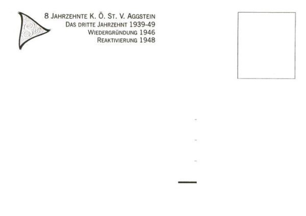 St Poelten Schloss KoeStV Aggstein Kuenstlerkarte – Bild 2