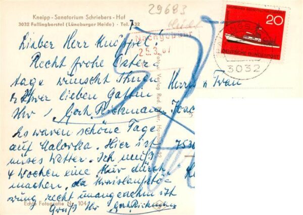 Fallingbostel Bad Kneipp Sanatorium Schriebers Hof – Bild 2