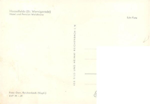 Hasselfelde Hotel Pension Waldkrone – Bild 2