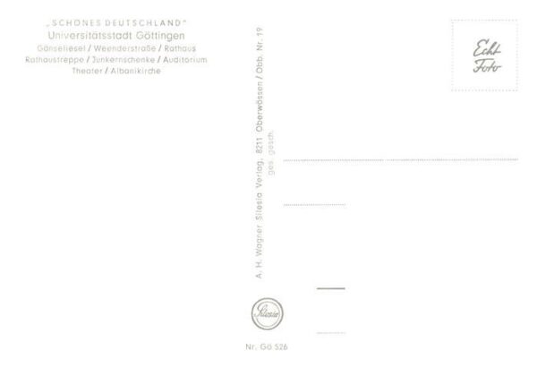 Goettingen  Niedersachsen Gaenseliesel Weenderstr Rathaus Rathaustreppe Junkerns – Bild 2