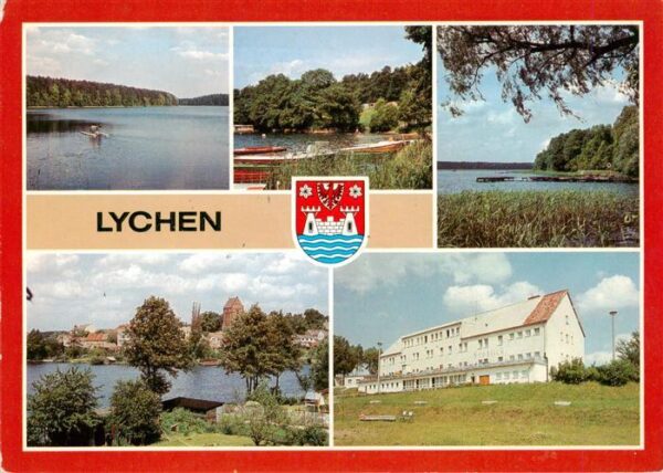 Lychen Zenssee Bootshafen Am Grossen Lychensee Stadtsee Ferienzentrum Seeblick