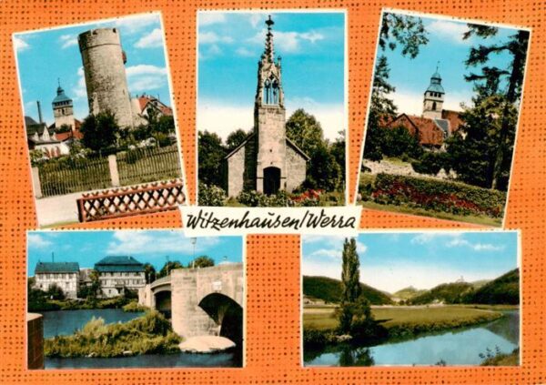 Witzenhausen Turm Kirche Bruecke Kanal