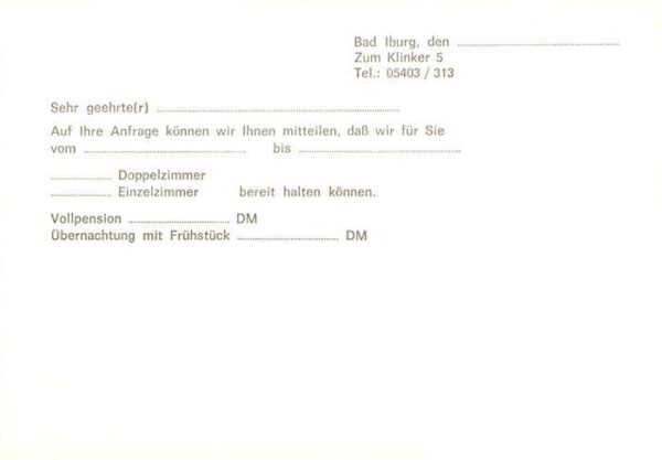 Bad Iburg Pension Niedersaechsischer Hof Gastraeume – Bild 2