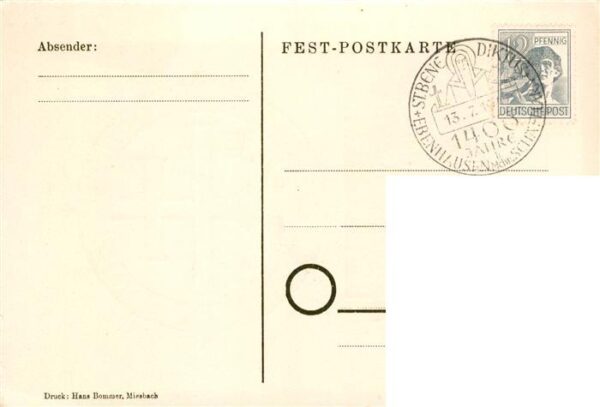 Schaeftlarn Bayerische Benediktiner Kongregation in der Abtei Schaeftlarn 1947 – Bild 2