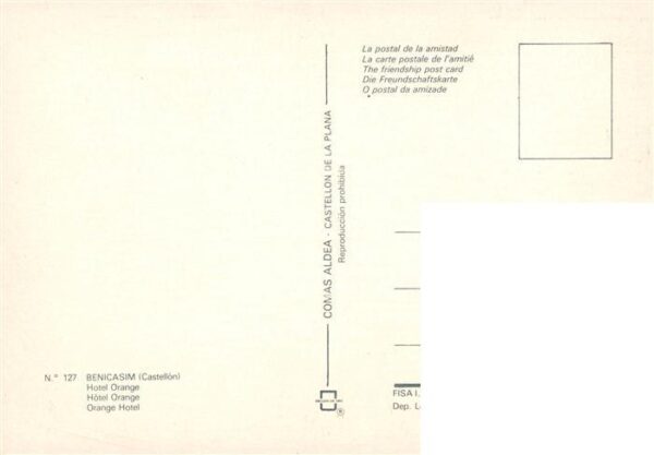 Benicasim ES Hotel Orange – Bild 2