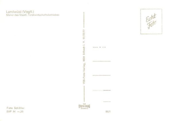 Landwuest Meiler des Staatl Forstwirtschaftsbetriebes – Bild 2
