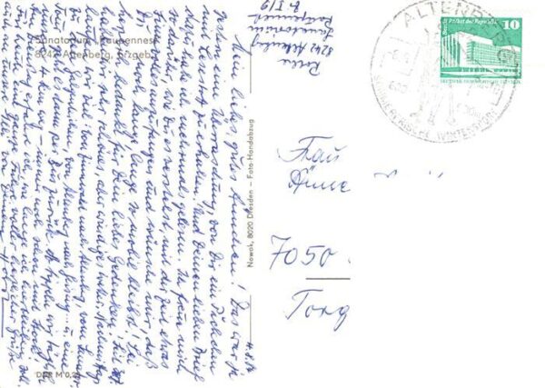 Altenberg  Osterzgebirge Sanatorium Raupennest – Bild 2