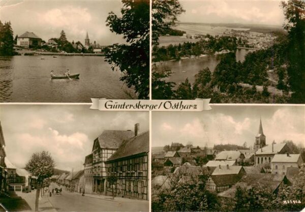 Guentersberge Gondelteich Panorama Ortspartien
