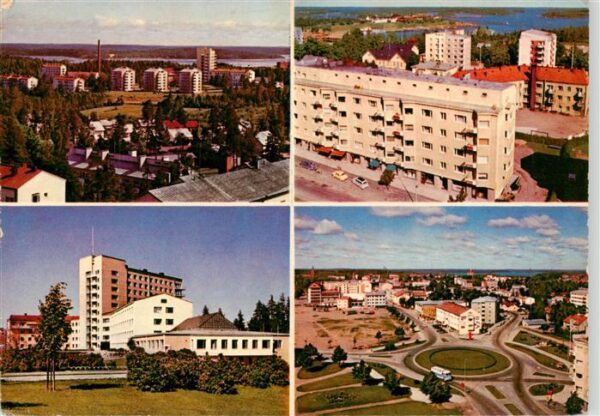 Lappeenranta Teilansichten Fliegeraufnahme