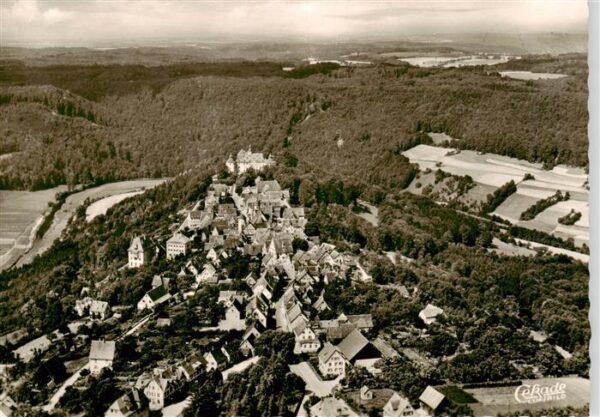 Langenburg Wuerttemberg Fliegeraufnahme
