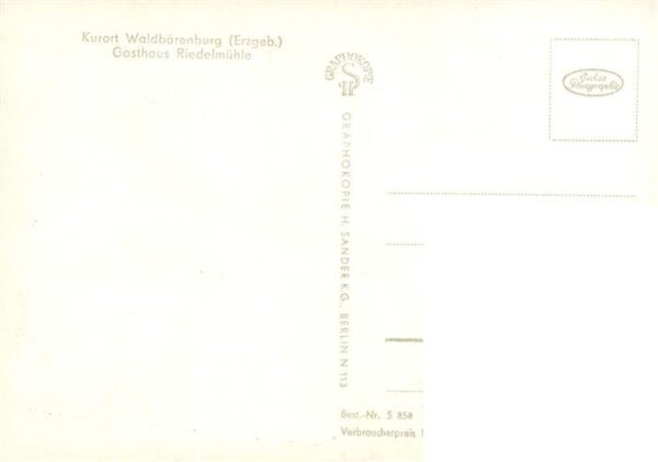 Waldbaerenburg Gasthaus Riedelmuehle – Bild 2