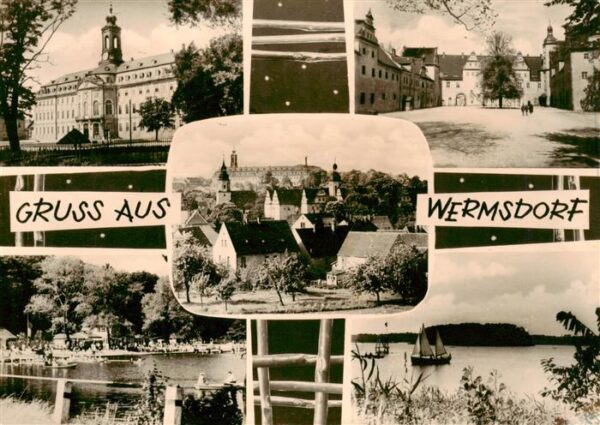 Wermsdorf Schloss Seepartien Teilansichten