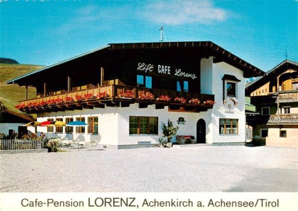 Achenkirch Tirol AT Cafe Pension Lorenz