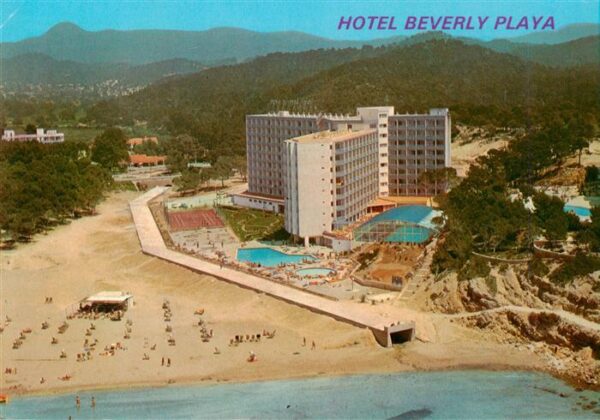 Paguera Mallorca Islas Baleares ES Hotel Beverly Playa Fliegeraufnahme