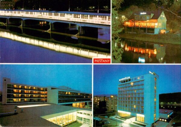 Piestany SK Kolonodovy most Ubytovna Beatky Balnea Splendid Interhotel Magnolla