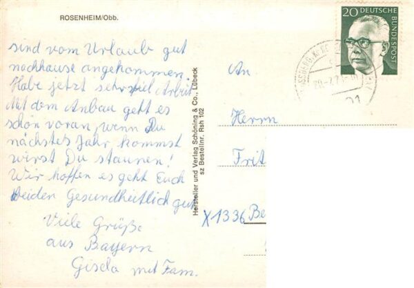 Rosenheim  Bayern Panorama Innpartie – Bild 2