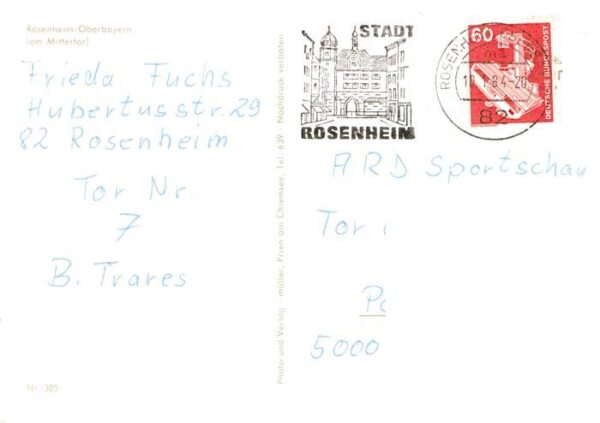 Rosenheim  Bayern Am Mittertal – Bild 2
