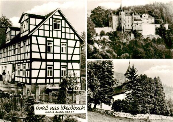 Weissbach Rudolstadt Fachwerkhaus Schloss Kirche