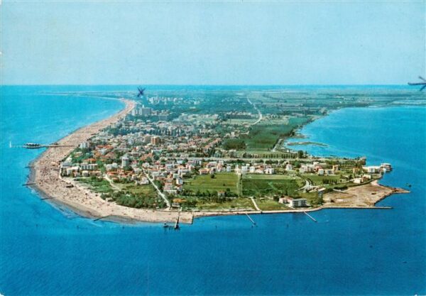 Lignano Pineta IT Fliegeraufnahme