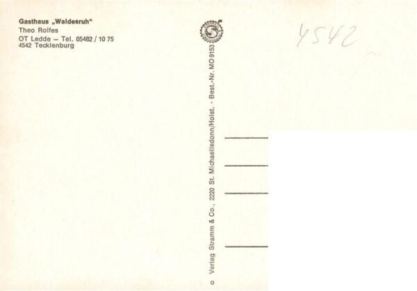 Tecklenburg Gasthaus Waldesruh – Bild 2