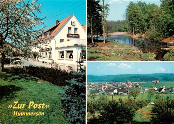 Hummersen Hotel Restaurant Zur Post Panorama Teich