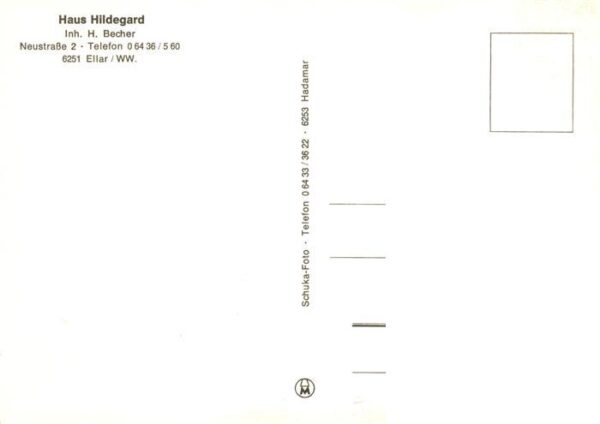 Ellar Limburg Lahn Haus Hildegard Gastraum Gaestezimmer – Bild 2